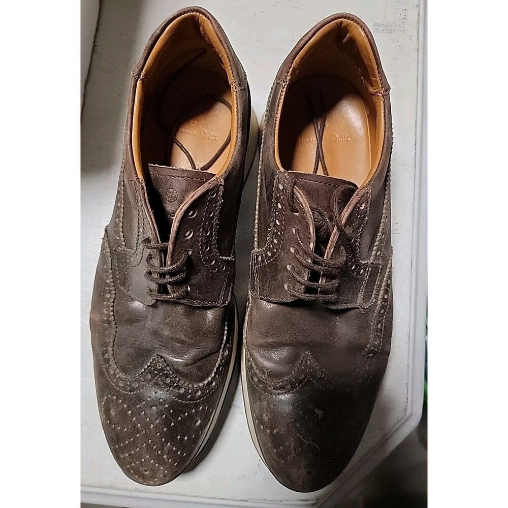 Massimo Dutti Brown Leather Shoes Size EU 42/8.5